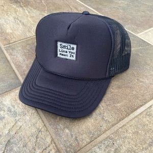 “Smile Like You Mean It” Trucker Hat